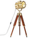 Gulvlampe med stativ heltre mango 69 cm