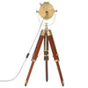 Gulvlampe med stativ heltre mango 69 cm