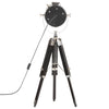 Gulvlampe med stativ heltre mango 69 cm svart