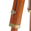 Gulvlampe med stativ heltre mango 165 cm