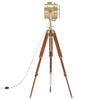Gulvlampe med stativ heltre mango 165 cm