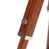 Gulvlampe med stativ heltre mango 165 cm