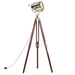 Gulvlampe med stativ heltre mango 180 cm