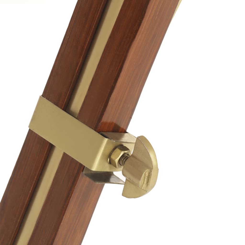 Gulvlampe med stativ heltre mango 193 cm