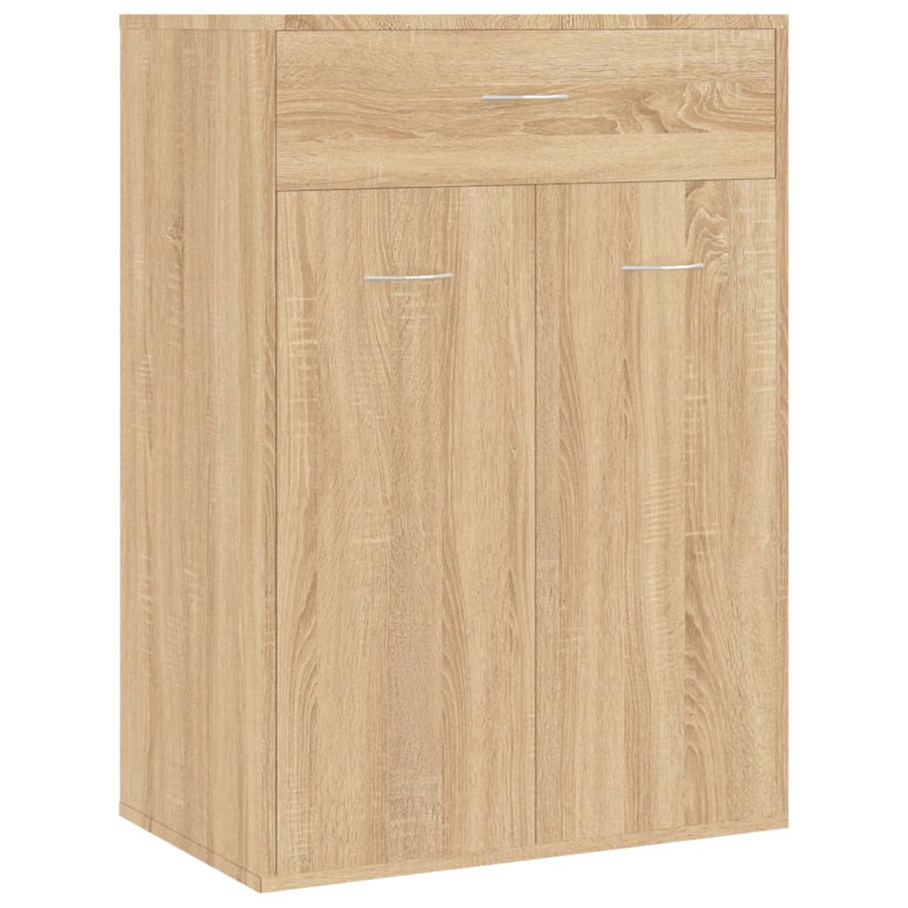 Skoskap sonoma eik 60x35x84 cm konstruert tre