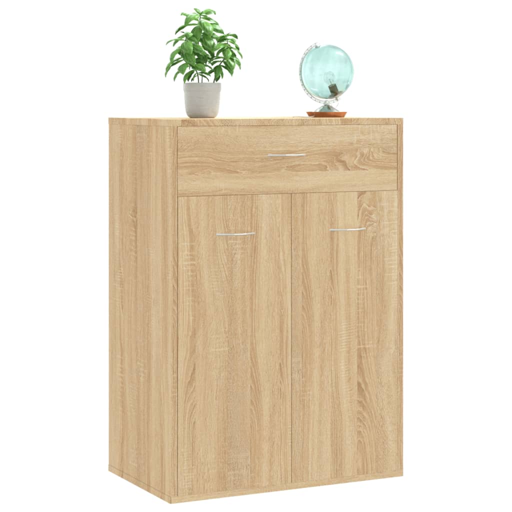 Skoskap sonoma eik 60x35x84 cm konstruert tre