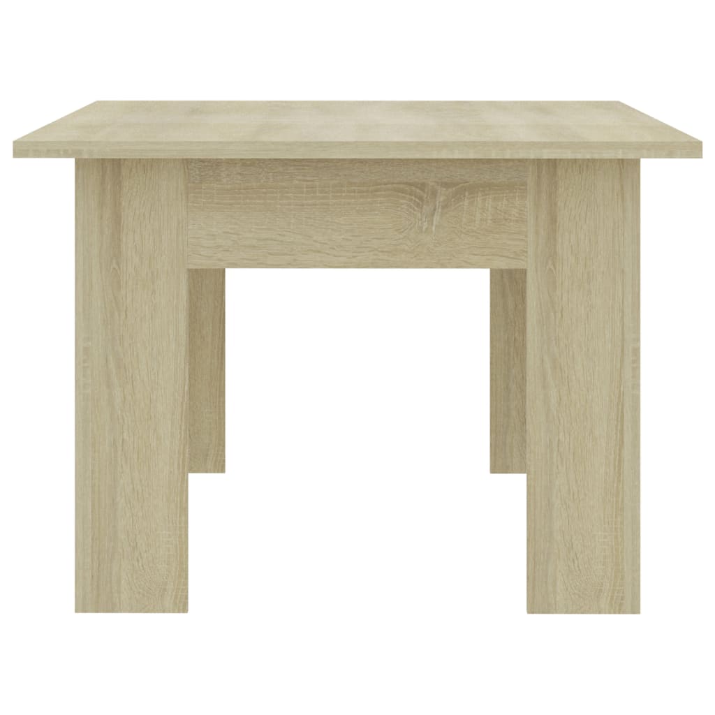 Salongbord sonoma eik 100x60x42 cm konstruert tre