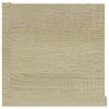 Veggmontert CD-hylle sonoma eik 100x18x18 cm konstruert tre