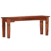 Benk 110 cm heltre akasie