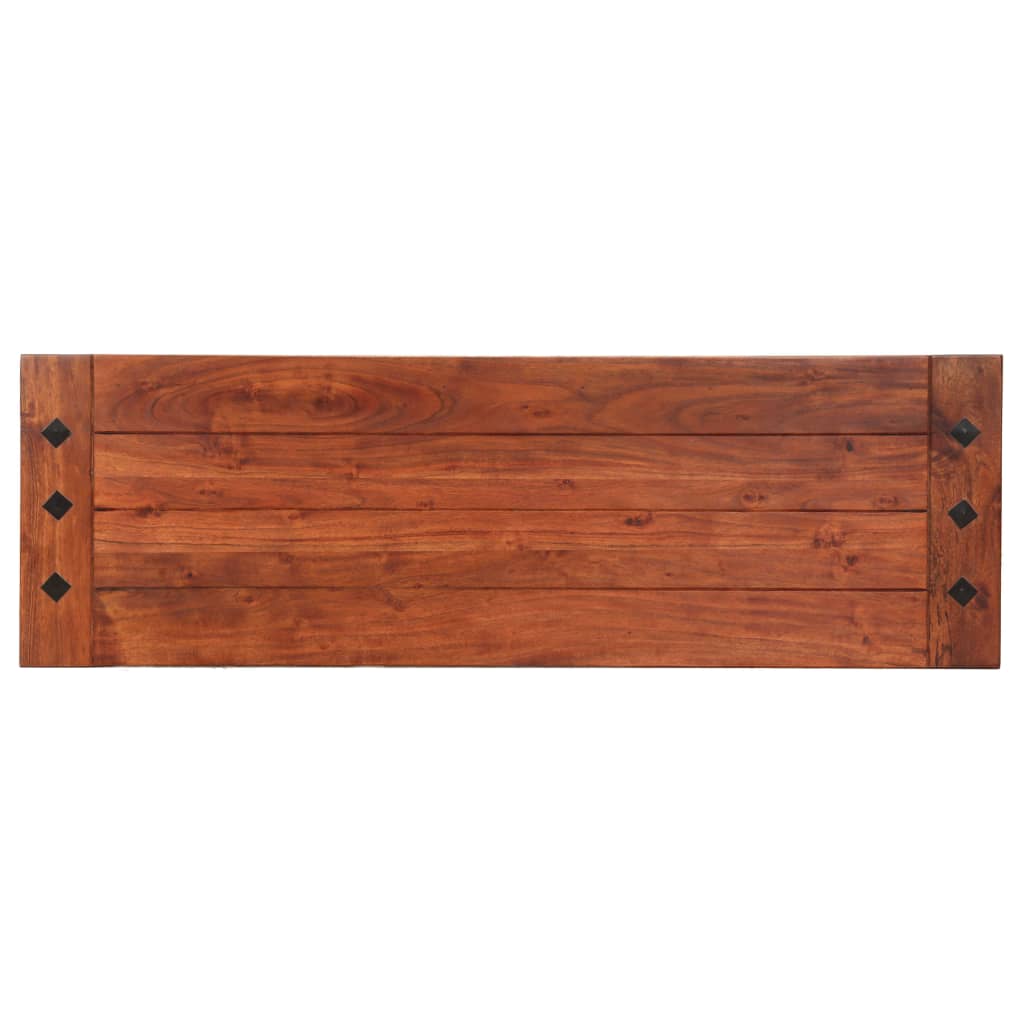 Benk 110 cm heltre akasie