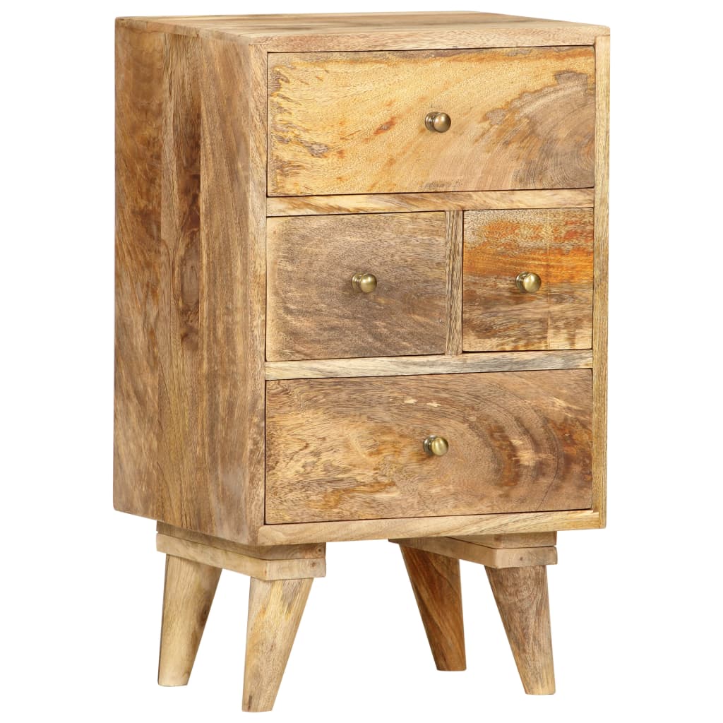 Nattbord 36x30x60 cm heltre mango
