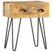 Nattbord 40x30x50 cm heltre mango