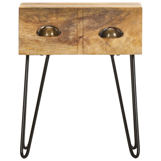 Nattbord 40x30x50 cm heltre mango