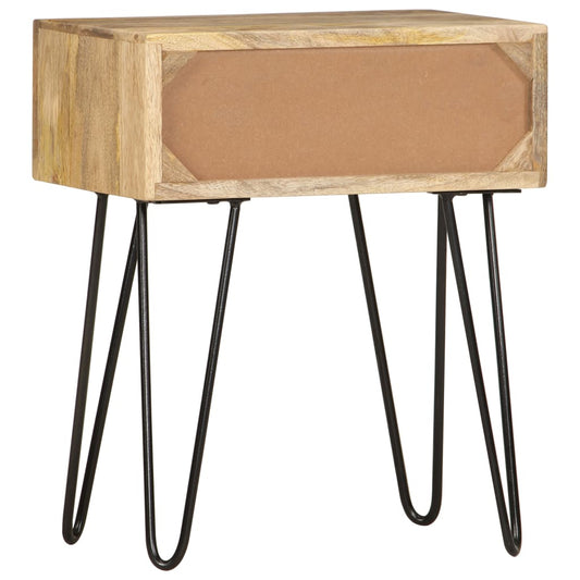 Nattbord 40x30x50 cm heltre mango