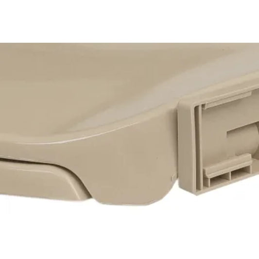 Toalettsete myktlukkende beige oval