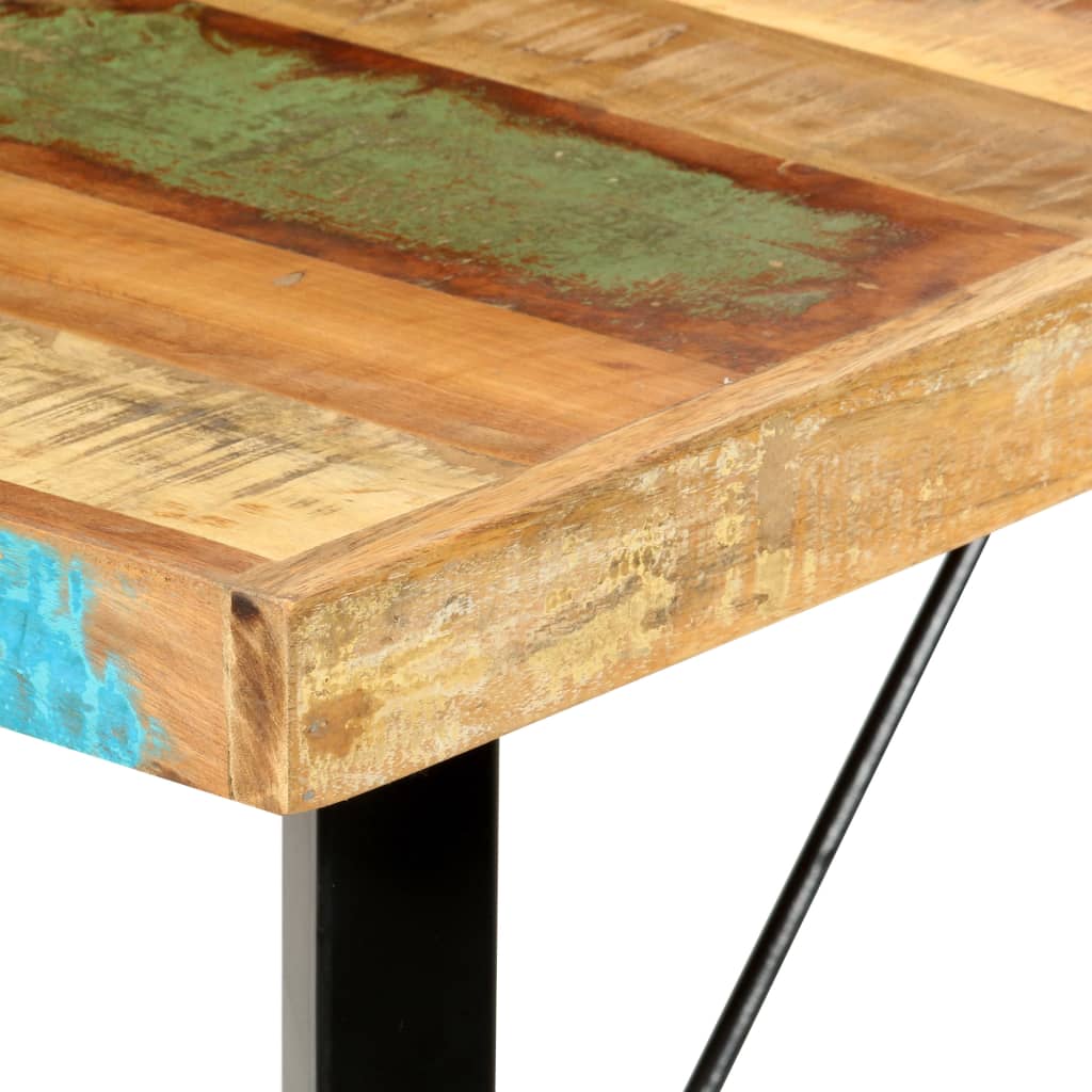 Barbord 180x70x107 cm gjenvunnet heltre