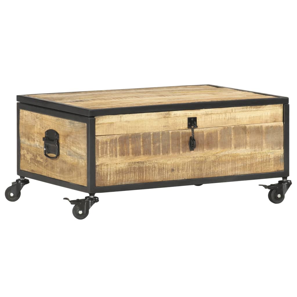 Salongbord 70x50x33 cm heltre mango
