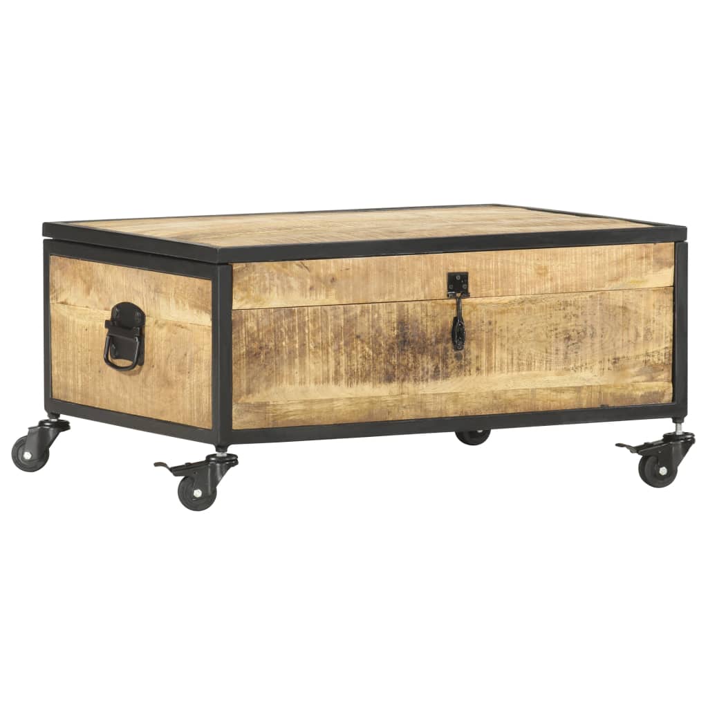 Salongbord 70x50x33 cm heltre mango