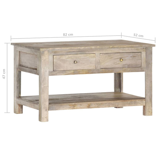 Salongbord 82x52x47 cm heltre mango