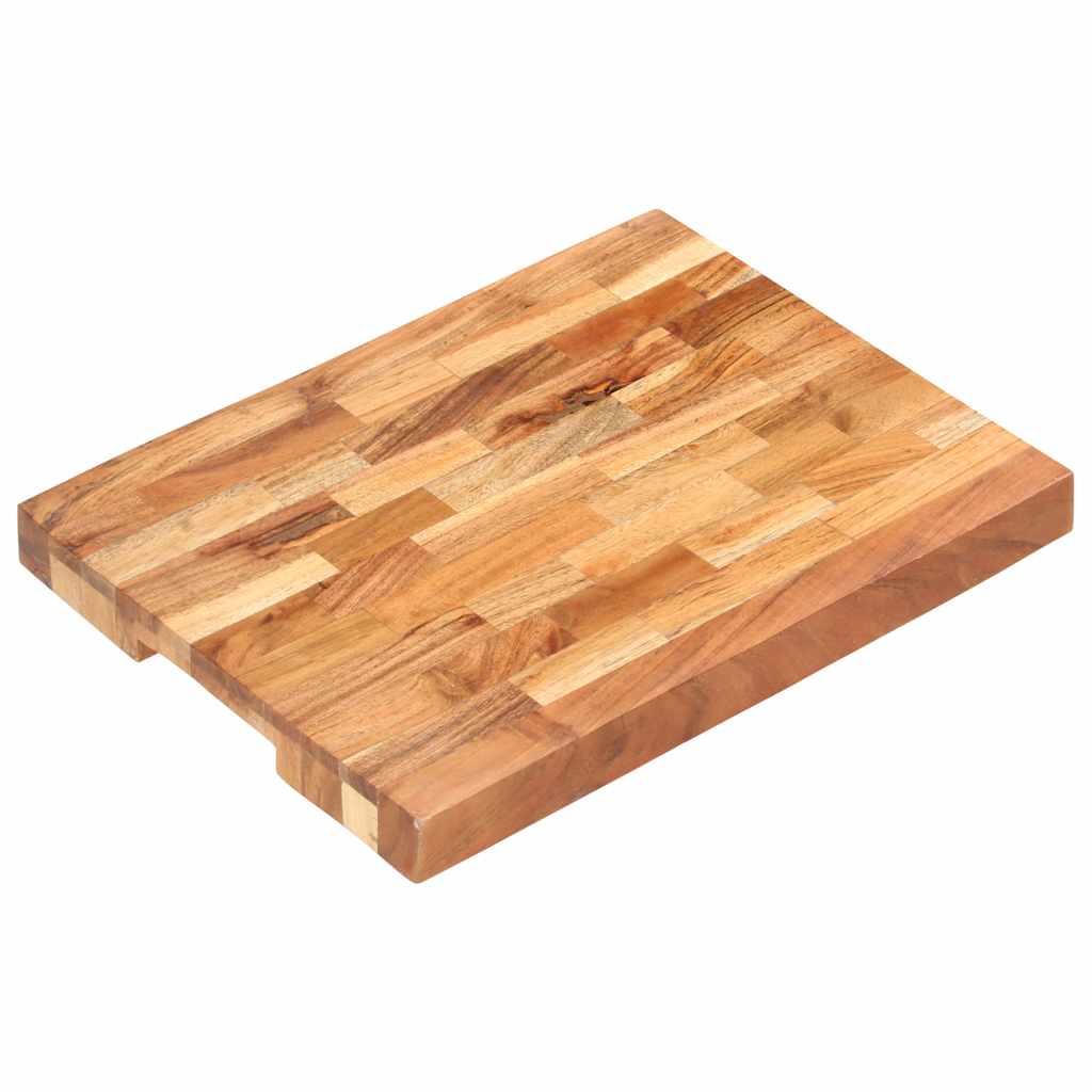 Skjærebrett 40x30x4 cm heltre akasie
