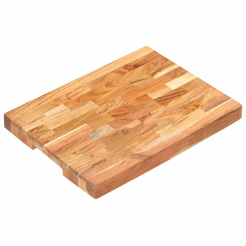 Skjærebrett 40x30x4 cm heltre akasie