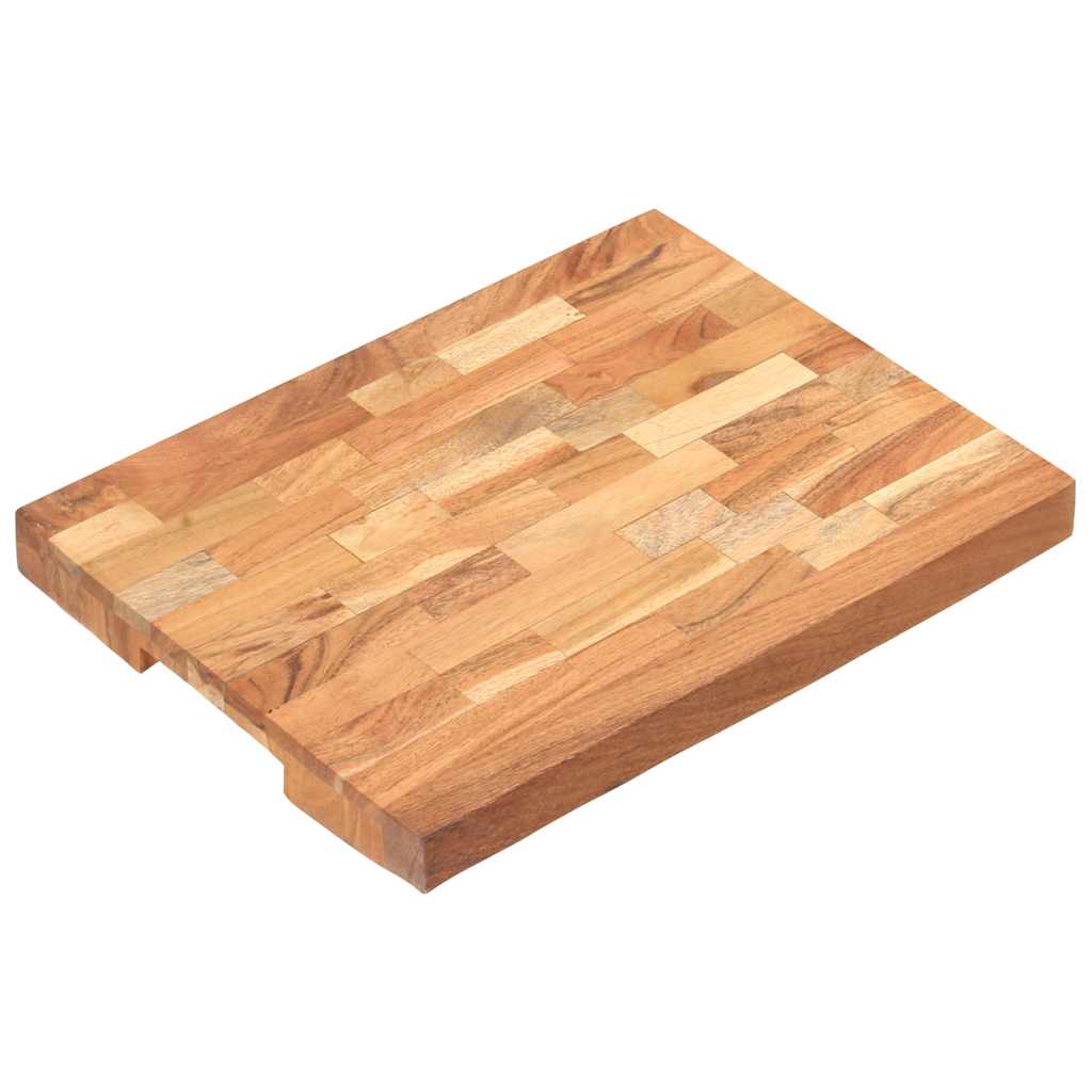 Skjærebrett 40x30x4 cm heltre akasie