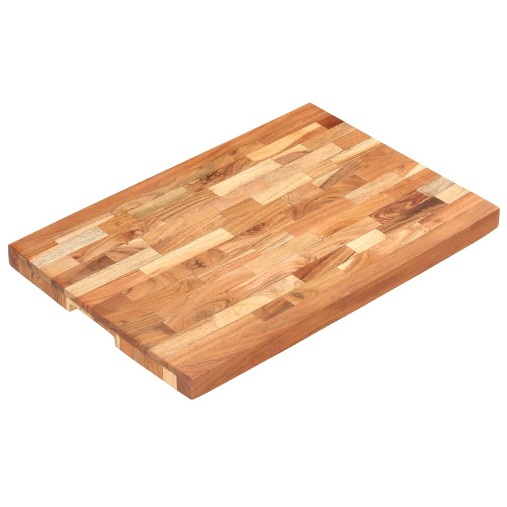 Skjærebrett 60x40x4 cm heltre akasie