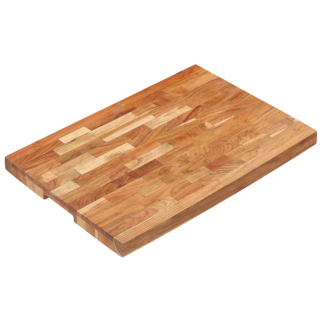 Skjærebrett 60x40x4 cm heltre akasie