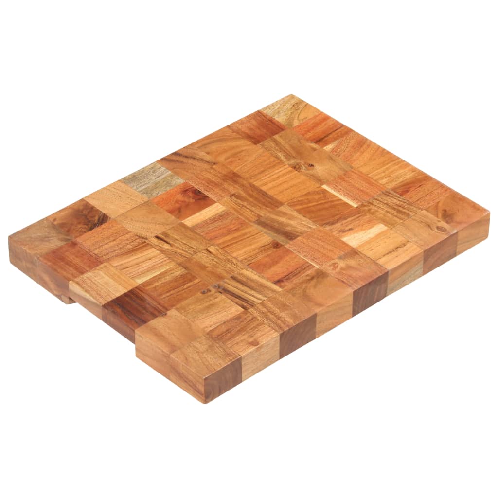 Skjærebrett 40x30x3,8 cm heltre akasie