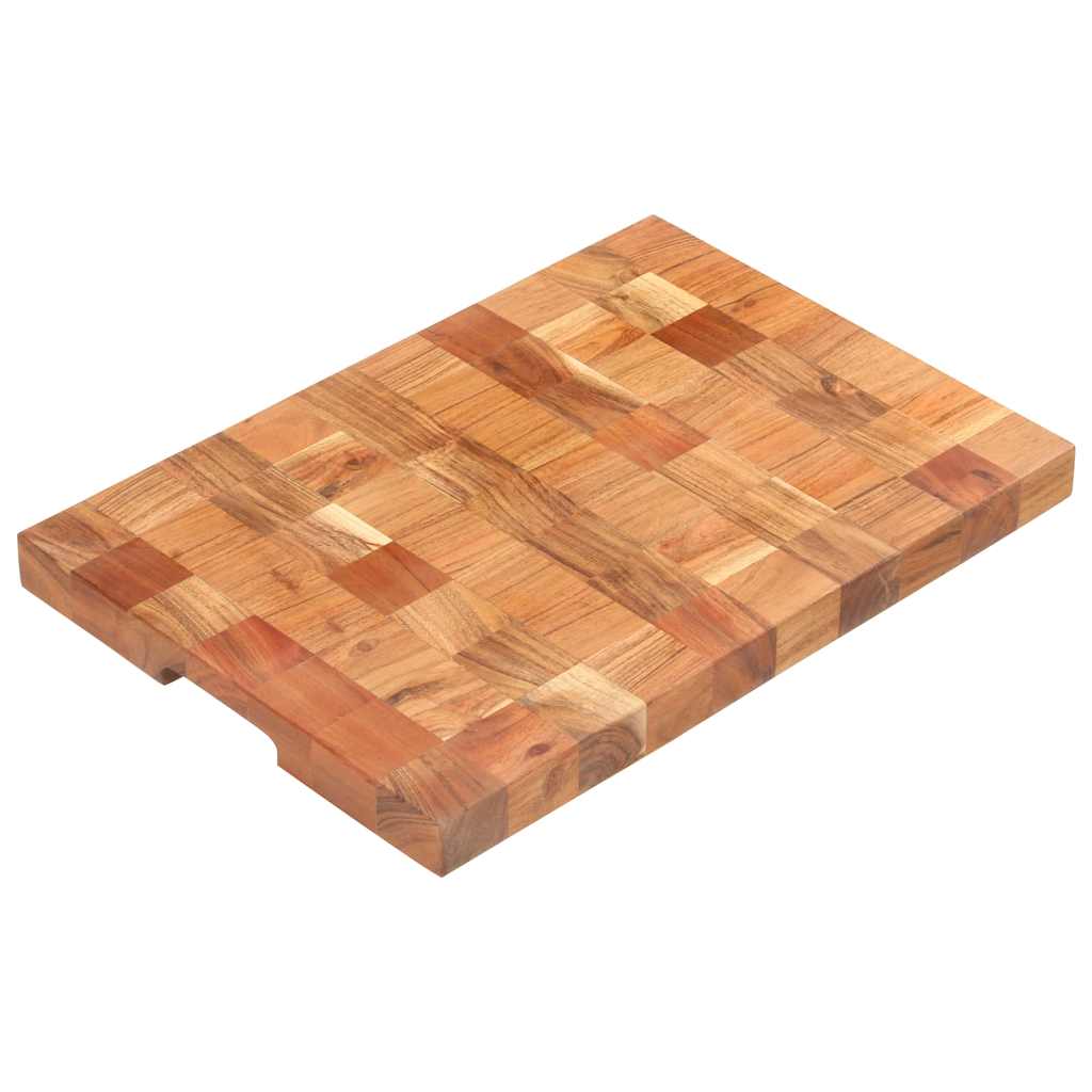Skjærebrett 50x34x3,8 cm heltre akasie
