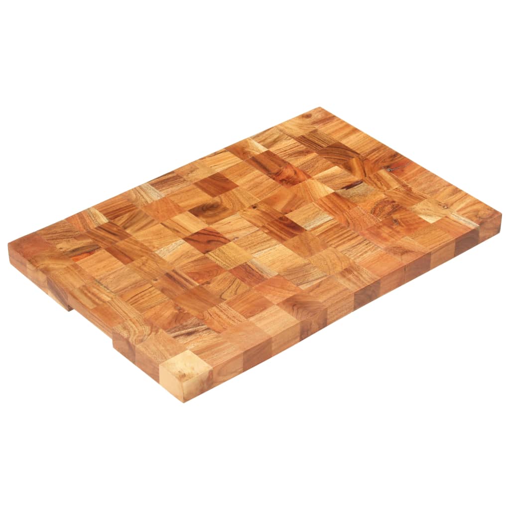 Skjærebrett 60x40x3,8 cm heltre akasie