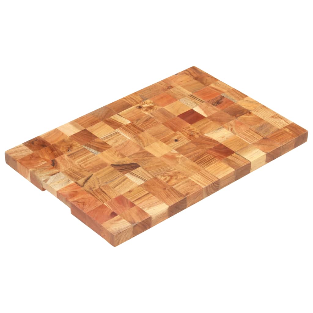 Skjærebrett 60x40x3,8 cm heltre akasie
