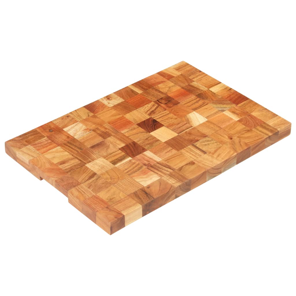 Skjærebrett 60x40x3,8 cm heltre akasie