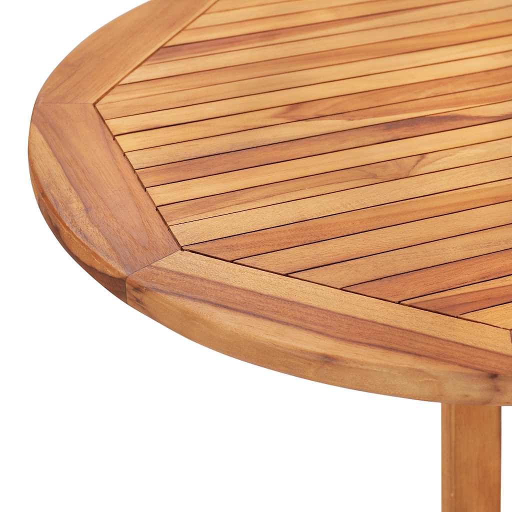 Sammenleggbart sommerfuglbord for hage 120x70x75 cm heltre teak