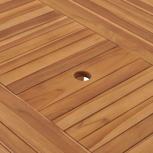 Hagebord 150x76 cm heltre teak