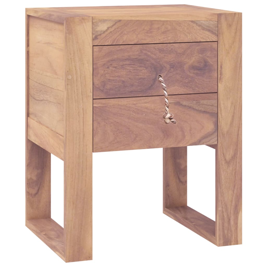 Nattbord 40x30x50 cm heltre teak