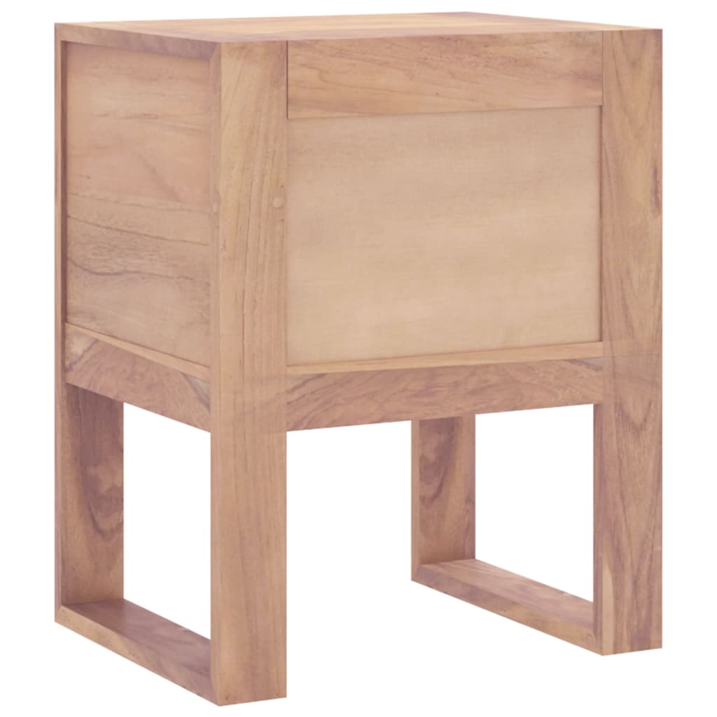 Nattbord 40x30x50 cm heltre teak