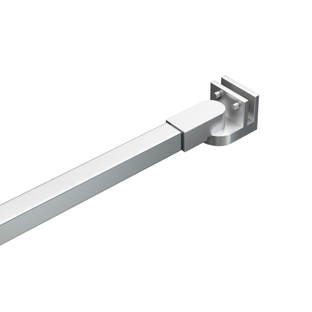 Støttearm for dusjdør rustfritt stål 70-120 cm