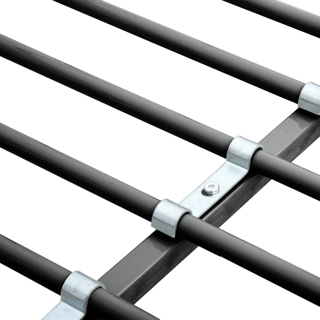 Køyeseng med bord ramme svart metall 90x200 cm