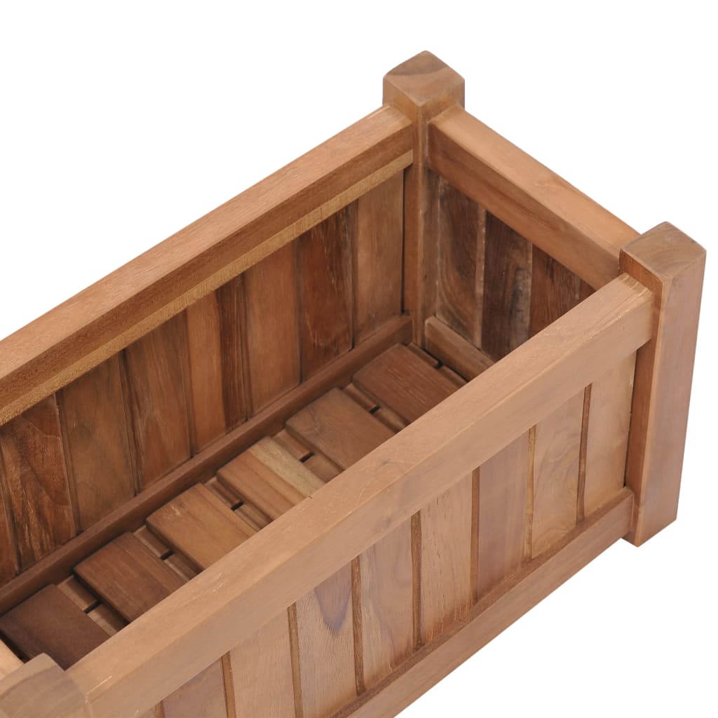 Høybed 50x25x25 cm heltre teak