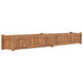 Høybed 200x30x25 cm heltre teak