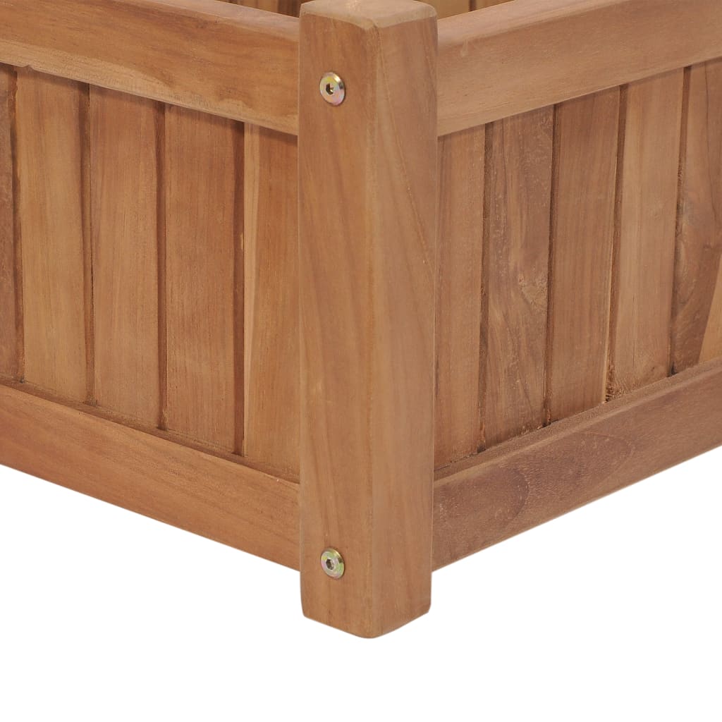 Høybed 200x30x25 cm heltre teak