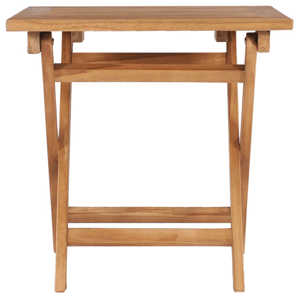 Sammenleggbart hagebord 45x45x45 cm heltre teak
