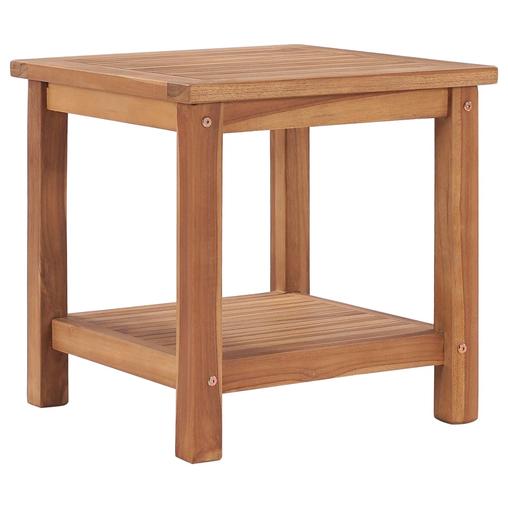 Salongbord 45x45x45 cm heltre teak