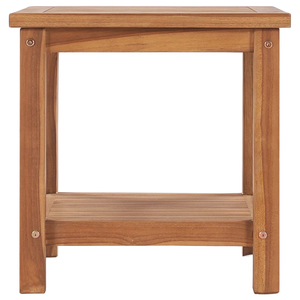 Salongbord 45x45x45 cm heltre teak