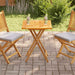 Bordplate heltre teak 60x60x2,5 cm
