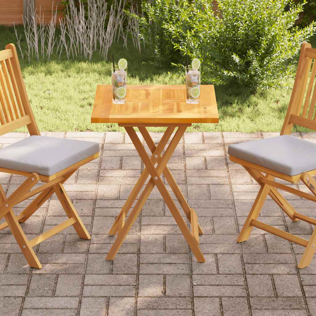 Bordplate heltre teak 60x60x2,5 cm
