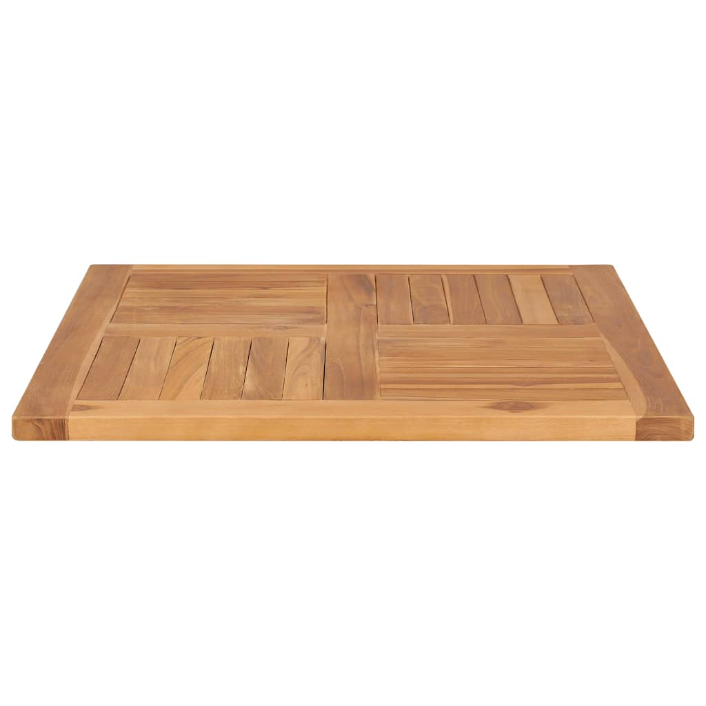 Bordplate heltre teak 70x70x2,5 cm