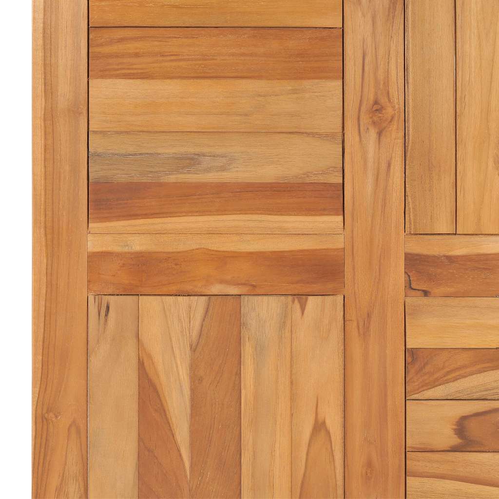 Bordplate heltre teak 70x70x2,5 cm
