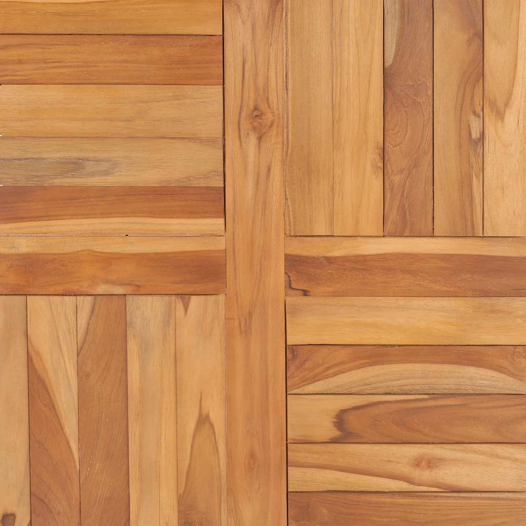 Bordplate heltre teak 70x70x2,5 cm